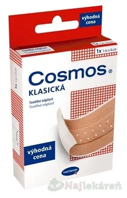 COSMOS KLASICKÁ Textilná náplasť (1mx6cm) výhodná cena  1ks