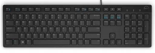 Dell KB216/Drôtová USB/US layout/Čierna
