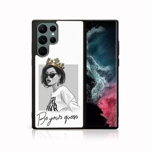 MY ART Ochranný kryt Samsung Galaxy S22 Ultra 5G -QUEEN (139)