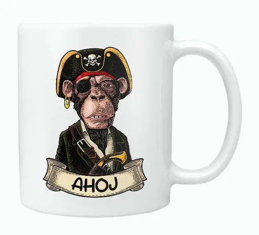 Hrnček Opičí kapitán