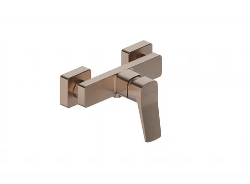 KFA - Batéria Malaga, sprchová, nástenná, PVD brúsené ružové zlato 4526-010-34