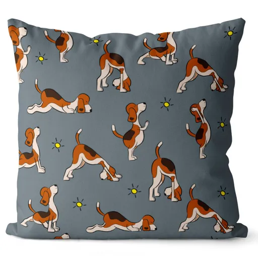 Vankúš Psí joga (Veľkosť: 55 x 55 cm)