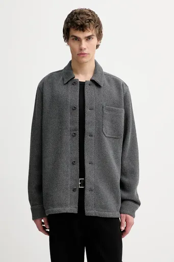 Košeľová bunda s prímesou vlny Les Deux