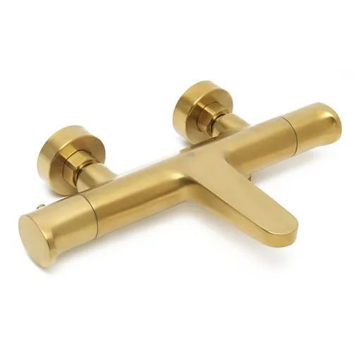 Vaňová batéria SAT DARK bez sprchového setu 150 mm brúsené zlato SATBSDA222BZ