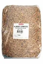 Krmivo pre vonkajšie vtáky Zmes vybraných semien 12kg Zolux