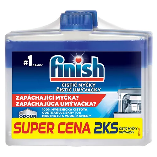 FINISH Čistič umývačky Regular 2 x 250 ml