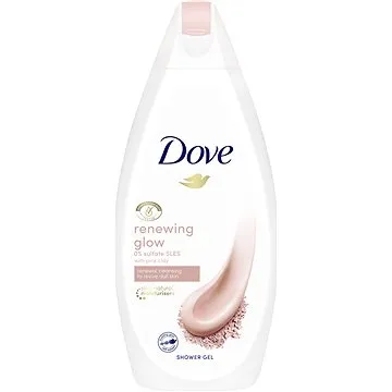 Dove Renewing Glow sprchový gél s ružovým ílom 500 ml (8717163743638)