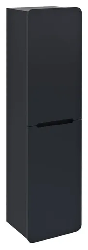 SAPHO - KERALA skrinka 38x143x32cm, 2x dvierka, ľavá/pravá, antracitový mat KR350-3434