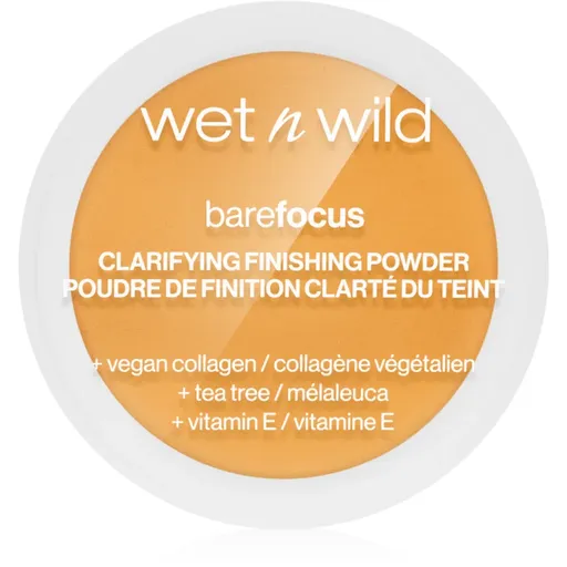 Wet n Wild BareFocus Clarifying Finishing Powder zmatňujúci púder odtieň Medium/Tan 6 g