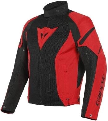 Dainese Air Crono 2 Black/Lava Red 50 Textilná bunda