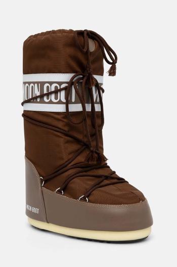 Snehule Moon Boot MB ICON NYLON hnedá farba, 80D1400440 M005