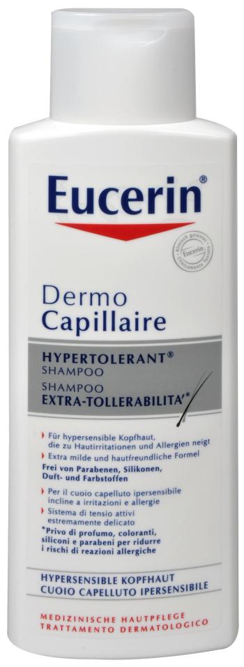 Eucerin Hypertolerantný šampón pre podráždenú a alergickú pokožku DermoCapillaire 250 ml