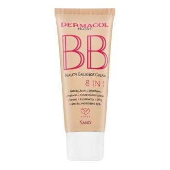 Dermacol BB Beauty Balance Cream 8in1 BB krém pre zjednotenú a rozjasnenú pleť Sand 30 ml