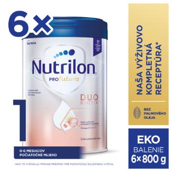 Nutrilon 1 Profutura DUOBIOTIK počiatočná dojčenská výživa (0-6 mesiacov) 6x800g