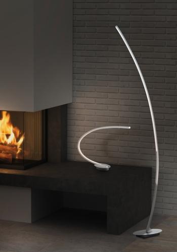 LED stojaca lampa Reality Solo hliník R42791105
