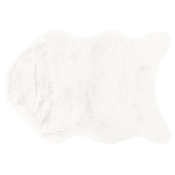 Catrin műszőrme szőnyeg krémszínű, 60 x 90  cm, világosbézs