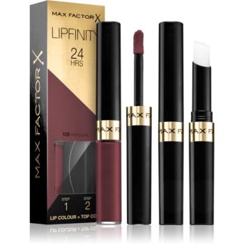 Max Factor Lipfinity Lip Colour dlouhotrvající rtěnka s balzámem odstín 108 Frivolous 4,2 g