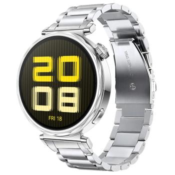 CLASSIC Kovový remienok pre Huawei Watch GT 5 41mm strieborný