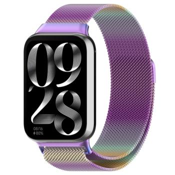 MILANESE Kovový remienok pre Xiaomi Smart Band 8 Pro COLORFUL