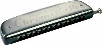 Hohner Chrometta 14 C Chromatická ústna harmonika