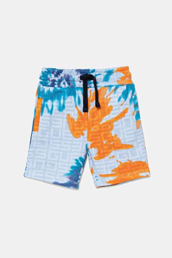 Detské bavlnené šortky Guess nastaviteľný pás N5GD05 KA6R4