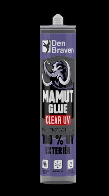 MAMUT GLUE CLEAR UV - Lepidlo so 100% UV odolnosťou transparentná 0,29 L