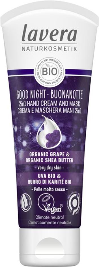 Lavera Nočný krém a maska na ruky 2 v 1 (2 in 1 Hand Cream and Mask) 75 ml