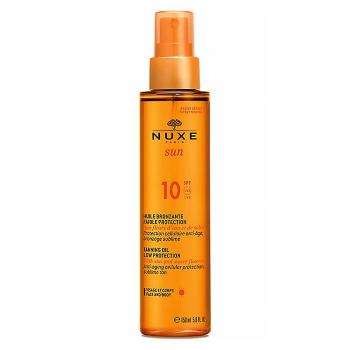 NUXE SUN Bronzujúci olej SPF 10 tvár a telo 150 ml