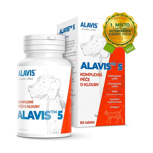 ALAVIS 5 pre psy a mačky 90 tabliet