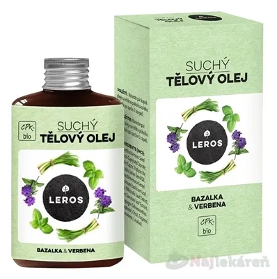 LEROS SUCHÝ TELOVÝ OLEJ BAZALKA