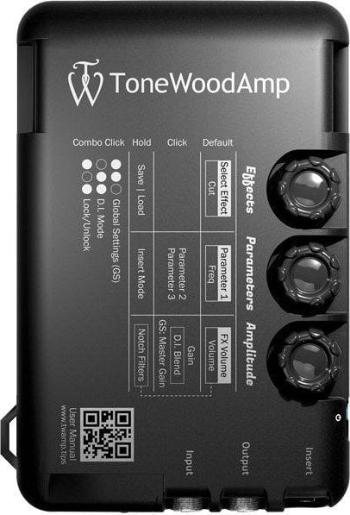 ToneWoodAmp MultiFX Acoustic Preamp Gitarový efekt