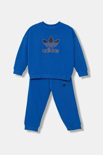 Detská tepláková súprava adidas Originals modrá farba, JY1151