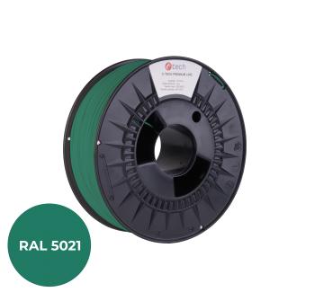 Tlačová struna (filament), 3DF-P-PLA1.75-5021, C-TECH PREMIUM LINE, PLA, vodná modrá, RAL5021, 1,75mm, 1kg