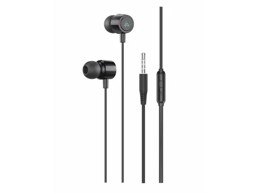 Slúchadlá iPEAX 90010133 3,5mm Jack Black