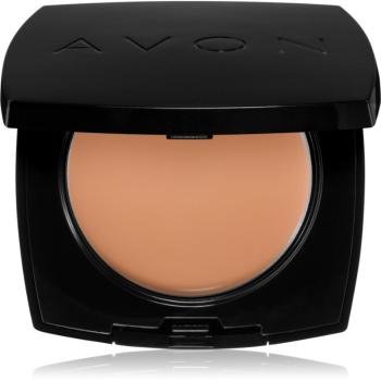 Avon True Colour krémový make-up s púdrovým efektom odtieň 310N Medium Beige 9 g