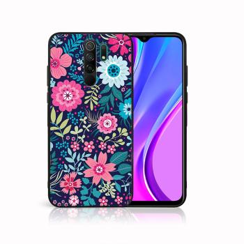 MY ART Silikónový obal Xiaomi Redmi 9 FLORA (038)