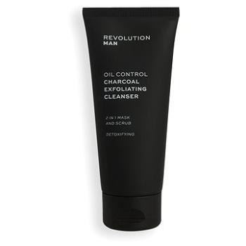 REVOLUTION MAN Charcoal Exfoliating Cleanser 100 ml (5057566591478)