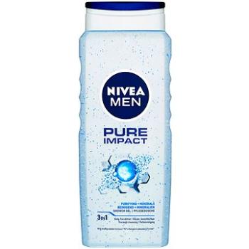 NIVEA MEN Pure Impact Shower Gel 500 ml (4005808628087)