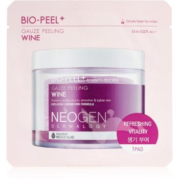 Neogen Dermalogy Bio-Peel+ Gauze Peeling Wine peelingové pleťové tampóny pre vyhladenie pleti a minimalizáciu pórov 1 ks