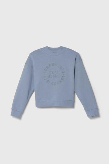 Detská mikina Pepe Jeans s nášivkou