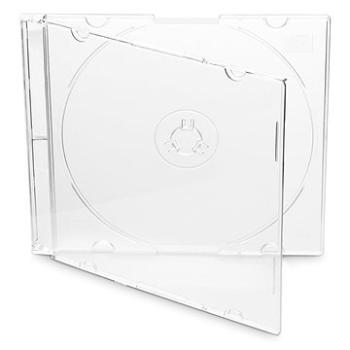 COVER IT krabička slim na 1ks - čirá (transparent), 5.2mm,10ks/bal (27019P10)