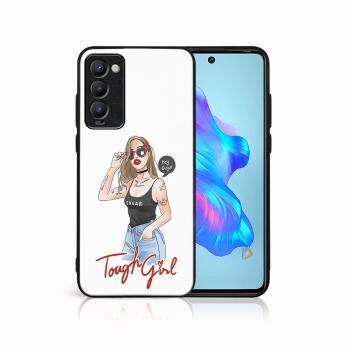 MY ART Ochranný obal pre Tecno Camon 18  TOUGH GIRL (131)