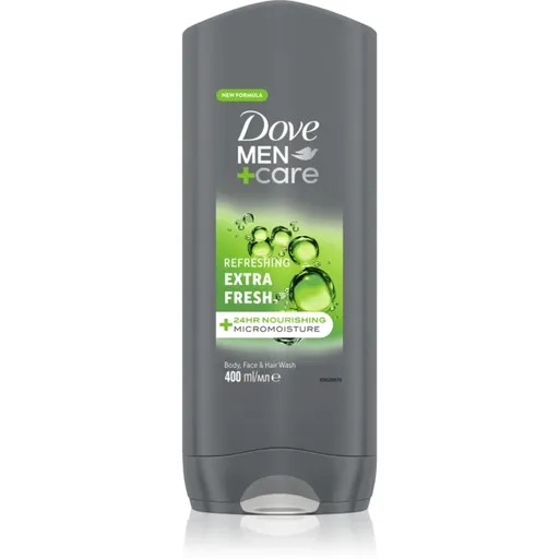 Dove Men+Care Extra Fresh sprchový gél na telo a tvár 400 ml