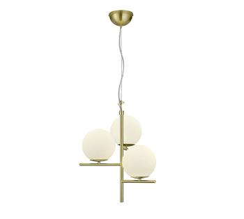 Závesné osvetlenie Trio Pure mosadz 302000308