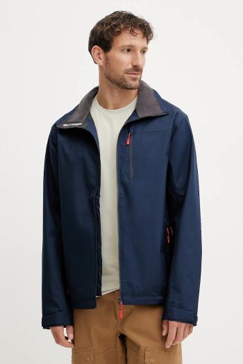 Nepremokavá bunda Helly Hansen Crew pánska, tmavomodrá farba, 34445