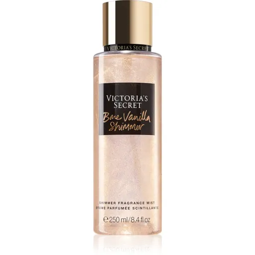 Victoria's Secret Bare Vanilla Shimmer telový sprej s trblietkami pre ženy 250 ml