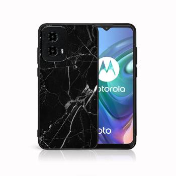 MY ART Ochranný kryt pre Motorola Moto G34 5G BLACK MARBLE (142)