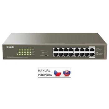 Tenda TEG1116P-16-150W PoE Gigabit Fanless Switch 135 W