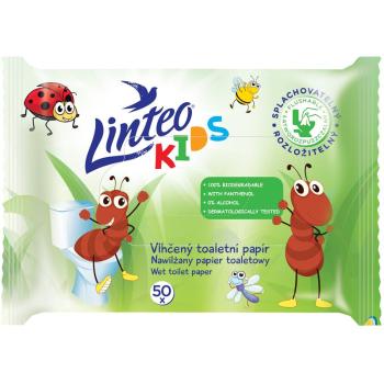 Linteo Kids Wet Toilet Paper hârtie igienică umedă pentru copii 50 buc