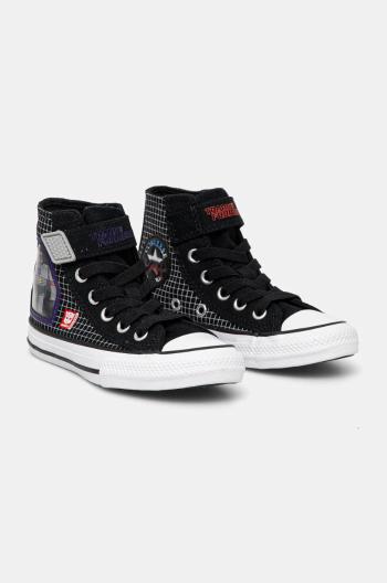 Detské tenisky Converse CHUCK TAYLOR ALL STAR 1V čierna farba, A11660C